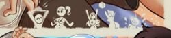 1boy 4girls ass big_breasts bikini death female female_death holding_panties human_death implied_death male nipples shadman volleyball