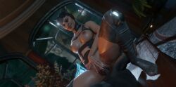 1girls 3d animated batman_(series) big_breasts blueberg breasts breasts_out canine canine_on_human catwoman catwoman_(injustice) clothed clothed_female cowgirl_position dc dc_comics eyeshadow female female_on_feral female_on_top feral feral_on_female feral_on_human feral_penetrating feral_penetrating_human functionally_nude_female human human_female human_on_feral human_penetrated injustice_2 interspecies jiggling_breasts knot knotting mp4 no_sound penis_in_pussy pleasure_face pleasured riding riding_penis selina_kyle short_hair superheroine tagme vaginal_knotting vaginal_penetration vaginal_sex video zoophilia