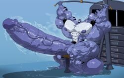 armpit armpit_hair armpits balls balls_on_floor bara ben_10 bodybuilder boner erection furry hairy_armpits high_resolution highres hyper hyper_balls hyper_cock hyper_genitalia hyper_muscles hyper_penis hyper_testicles male male_only muscles muscular muscular_arms muscular_male muscular_thighs musk musk_clouds nipples nude penis pull_down remert rook_blonko solo solo_male sweat sweating sweating_profusely sweaty_body testicles throbbing_penis veiny_penis workout