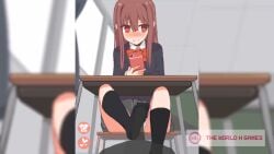 cum everyday_sexual_life_with_a_sloven_classmate feet feetjob red_eyes red_hair sex student_uniform tagme video