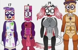 Eighteen (Numberblocks) Rule 34 Image