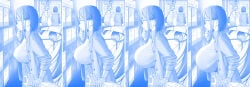 big_breasts breast_expansion breast_growth breasts_bigger_than_head discord_(app) edited_image getsuyoubi_no_tawawa himura_kiseki large_breasts liska massive_breasts sequence