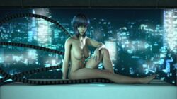 kusanagi motoko from ghost in the shell by leisurelysfm