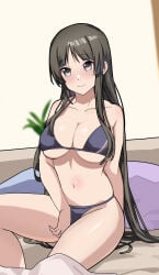1girls artist_request bikini breasts k-on! mio_akiyama_(k-on!) tagme