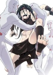1boy arms_up envy feet fullmetal_alchemist hao_guangze_yu soles tickle_fetish tickle_torture tickling