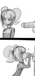 aged_up artgirlz blowjob blowjob_face blush blushing breasts breasts_out comic comic_panel deviantart gacha gacha_club gacha_heat gacha_life hair hand_on_crotch holding_penis humanoid ibispaint ibispaint_(artwork) ibispaintx looking_at_penis musashi_ace penis ponytail preparation sexy sexy_pose short_hair sketch sketchy someone_else's_oc tongue_out twitter