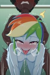 1boy 1girl afro ahe_gao ai_generated all_fours bangs bent_over blonde_hair blue_hair blush breasts breath clenched_teeth colored_skin completely_nude cum cum_in_pussy dark-skinned_male dark_skin doggystyle drooling equestria_girls faceless faceless_male female_orgasm fucked_silly green_hair half-closed_eyes hanging_breasts heart heart-shaped_pupils heavy_breathing hetero humanization indoors interracial kuro_ai looking_at_viewer medium_breasts motion_lines multicolored_hair my_little_pony my_little_pony_friendship_is_magic netorare nipples nose_blush nude open_mouth orange_hair orgasm overflow pale_skin personification pink_eyes purple_eyes pussy_juice rainbow_dash_(eg) rainbow_dash_(mlp) rainbow_hair red_eyes red_hair rolling_eyes saliva sex sex_from_behind short_hair small_breasts smile solo_focus speed_lines streaked_hair sweat symbol-shaped_pupils tearing_up tears teeth tongue tongue_out torogao trembling two-tone_hair vaginal very_dark_skin white_skin