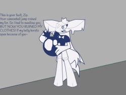 fundamental_paper_education petunia_(fundamental_paper_education) vore vore_belly zip_(fundamental_paper_education)