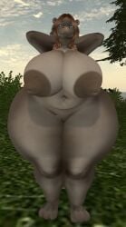 big_ass big_breasts breasts bubble_butt cleavage female ferialexonar furry huge_ass huge_breasts hyper_ass nipples tagme thick_thighs wide_hips