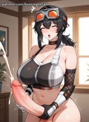 1futa 1futanari 1girl 1girls adult adult_female ahe_gao ahegao ahegao_face ai_generated balls ballsack big_breasts big_cock big_dick big_penis black_hair boobs breasts bronzegrenade bust busty busty_female busty_girl cock collarbone cum dark_hair detached_sleeves dick dickgirl ejaculating ejaculating_cum ejaculation female female_focus futa futa_masturbation futanari futanari_masturbation girl grace_howard handjob huge_cock huge_penis indoor indoors large_breasts long_penis masturbation mature mature_body mature_female midriff naked naked_female nude nude_female open_mouth orgasm orgasm_face penis rolling_eyes room semen sexy sexy_body sleeves solo sperm testicles tits tongue_out trans trans_woman uncensored watermark zenless_zone_zero