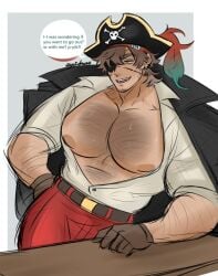 bare_chest body_hair chest_hair desperate male_only pecs tagme