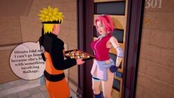 ahe_gao ahegao_face big_breasts big_penis black_hair blonde_hair bubble_text cuckold cuckolding hyuuga_hinata large_ass large_breasts naruto naruto_(series) naruto_shippuden netorare ntr pink_hair pleasure_face raikage sakura_haruno tagme uzumaki_naruto video