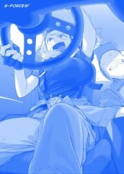 big_breasts breast_expansion breast_growth breasts_bigger_than_head discord_(app) driving edited_image excited_female full_version getsuyoubi_no_tawawa gravity himura_kiseki large_breasts liska massive_breasts mechanic nipples_visible_through_clothing scared_male sequence speeding tagme video