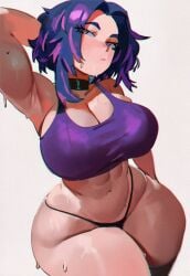 1girls ai_generated boku_no_hero_academia cr00wy female female_focus female_only lady_nagant light-skinned_female light_skin my_hero_academia solo thick_thighs thighhighs thighs wide_hips