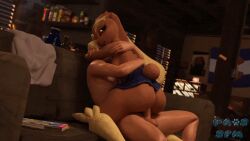 1boy 1girls 3d animated anthro ass balls clothing duo fat_ass female female_on_human female_penetrated fur furry gif human human_on_anthro loop looping_animation lopunny male male/female male_human/female_anthro male_human/female_pokemon male_penetrating male_penetrating_female nintendo pawssfm penis pokemon pokemon_(species) pokephilia purplecliffe sex short_playtime shorter_than_10_seconds straight tagme tail