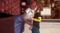2d 2d_(artwork) big_ass big_breasts big_butt big_thighs black_body black_girl boobs boobs_out ebony milf mommy mother smile tagme tagme_(artist) tagme_(character) tits