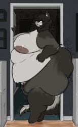 bbw belly big_ass big_breasts breasts bubble_butt cleavage female furry huge_ass huge_breasts martha_(mexifurfoof) mexifurfoof nipples obese overweight ssbbw tagme thick_thighs wide_hips wolf_girl