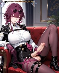 1futa 1futanari adult adult_female ai_generated balls ballsack big_breasts boobs breasts bust busty busty_female busty_girl cock dick dickgirl female foreskin futa futa_masturbation futanari futanari_masturbation girl gloves hair_between_eyes handjob honkai:_star_rail honkai_(series) hoyoverse kafka_(honkai:_star_rail) large_breasts long_sleeves machine_muse masturbation mature mature_body mature_female mihoyo penis purple_eyes purple_hair sexy sexy_body short_hair sleeves solo sunglasses sunglasses_on_head testicles tits trans trans_woman uncensored watermark wavy_hair