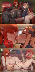 abigail_williams_(fate/grand_order) ai ai_generated blizzie_ai fate/grand_order futanari oda_nobunaga_(avenger)_(fate)
