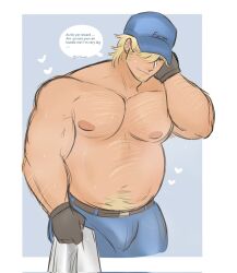 bara belly blonde farmer fat male_only pecs tagme
