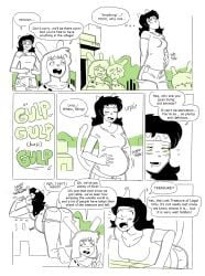 2019 bunny_girl catgirl comic commission dr-worm giantess lewdlemage size_difference tagme vore vore_belly