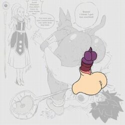 1boy 2girls ass balls big_ass big_balls big_belly big_breasts big_butt big_nipples big_penis breasts caulifla champa champanized cum cum_in_pussy cum_inside dragon_ball dragon_ball_super fat_ass fat_male female female_saiyan fertilization furry imminent_sex impregnating_rape impregnation impregnation_risk interspecies male monochrome ovum penis pregnant pussy saiyan saiyan_female sex sperm sperm_cell sperm_meets_ovum stepped_on stepping_on_hand tongue tongue_out ugly_bastard ugly_man vados vaginal_penetration vaginal_sex vlaimk