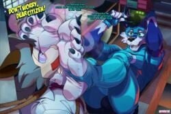 3rdharleyjoe american_opossum anthro feet foot_fetish furry harley_(3rdharleyjoe) male male_only musk musky_feet wolf