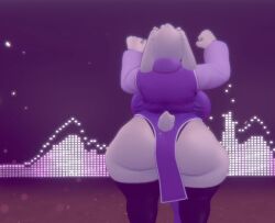 3d big_ass big_breasts breasts bubble_butt chunkerbuns female furry huge_ass milf tagme thick_thighs toriel undertale wide_hips