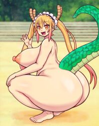 tohru (dragon maid) from miss kobayashi's dragon maid by matospectoru