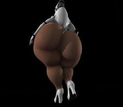 1girls 3d animated ass big_ass coolmaster98 curvaceous curvy dark-skinned_female haydee haydee_(game) helmet high_heels huge_ass huge_breasts huge_thighs leotard massive_ass robot_girl simple_background solo tagme thick_thighs video voluptuous walking