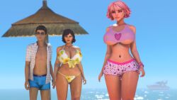 2girls 3d big_breasts breasts brenda_(goldengod) bust busty chest curvaceous curvy curvy_figure digital_media_(artwork) female female_focus goldengob hips hourglass_figure huge_breasts human kate_(goldengob) large_breasts legs light-skinned_female light_skin lips mature mature_female original original_character original_characters slim_waist straight thick thick_legs thick_thighs thighs top_heavy voluptuous voluptuous_female waist wide_hips