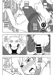 1boy 1girls ahe_gao assisted_exposure begging begging_for_more begging_for_sex big_breasts boruto:_naruto_next_generations breasts cheating cheating_husband cheating_wife comic dialogue disembodied_hand english_text female finger_fuck fingering fingering_partner fingering_pussy head_back head_thrown_back looking_pleasured lying_down lying_on_back male male/female mature mature_female milf mind_break moaning monochrome naruto naruto_(series) ninrubio no_bra no_panties orgasm orgasm_face pantyhose pleasure_face ponytail quad_tails ripped_clothing ripped_pantyhose story straight temari text topless topless_female uzumaki_naruto vaginal_sex voluptuous wet wet_pussy