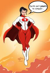 firefalken97 gender_transformation genderswap_(mtf) invincible invincible_(comics) invincible_(superhero) invincible_(tv_series) omni-man omni-woman rule_63 superheroine