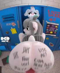 3d_animation animated body_writing bodywriting bully bullying dcd dox's_mom_(bootydox) dox_(bootydox) furry giggle giggling laugh laughing locker lockers magicalmysticva moaning school sound tagme video voice_acted