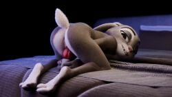 16:9 3d_(artwork) 3d_animation animated anthro anus ass bed carrot_(artist) digital_media_(artwork) dildo dildo_in_pussy dildo_insertion disney feet female fur furniture genitals grey_body judy_hopps lagomorph leporid mammal masturbation nude on_bed open_mouth penetration pussy rabbit sex_toy sex_toy_in_pussy sex_toy_insertion short_playtime smile solo tail toes toying_self vaginal_masturbation vaginal_penetration vaginal_penetration widescreen zootopia