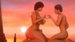 1boy 1girls 3d big_breasts breasts brenda_(goldengob) bust busty chest curvaceous curvy curvy_figure digital_media_(artwork) female female_focus goldengob hips hourglass_figure huge_breasts human large_breasts legs light-skinned_female light_skin lips male male/female mature mature_female original original_character slim_waist straight thick thick_legs thick_thighs thighs top_heavy voluptuous voluptuous_female waist wide_hips