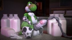 3d cock_milking cum machine male mario_(series) milker milking milking_machine_on_male sfm suck supeario vacuum yoshi