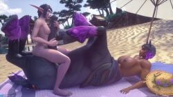 3d animal_genitalia_on_humanoid beach big_balls big_cock big_penis black_fur black_hair blizzard_entertainment blue_eyes blue_hair centaur centaur_futanari centauress dark-skinned_futanari dark_skin equid_taur equine_balls equine_penis flared_penis full_body_paizuri futanari grinding_on_penis hooves horse_ears horsecock horsecock_futanari horsecock_on_humanoid huge_balls huge_cock massive_balls massive_penis muscular_futanari night_elf on_back penis purple_fur purple_skin reey_art sheath shemale straw_hat taur towel violetta_duskmane warcraft world_of_warcraft