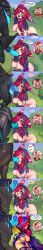 1girls 2boys after_oral after_orgasm ai_generated animal_genitalia animal_penis big_balls big_breasts big_dick big_penis cheating cheating_girlfriend clothed clothing color colored comic comic_page comic_panel comic_strip comics cuck cuckold cuckolding cum cum_drip cum_in_mouth cum_inside cum_on_body cum_on_face cum_on_lips dialog dialogue dominant_male english english_text erection exodia_girl female girlfriend girly hecarim high_resolution highres horse_penis horsecock humiliation large_ass large_breasts large_penis league_of_legends male naked nipples nipples_outside ntr penis precum pussy rakan riot_games sex smile smirk speech_bubble speech_bubbles submissive_female tagme text text_box text_bubble vagina watermark xayah