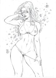 beach bikini female girlfriend jean_grey marvel marvel_comics marvel_girl phoenix_(x-men) x-men