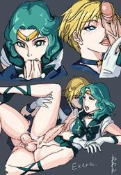 2futas balls bishoujo_senshi_sailor_moon blowjob canon_couple clothed_sex clothing comic cum cum_in_pussy cum_inside cum_while_penetrated dickgirl ejaculation fellatio futa_on_futa futa_only futa_sans_balls futanari handsfree_ejaculation haruka_tenou high_heels intersex magical_girl michiru_kaiou neone-x on_side oral penis sailor_neptune sailor_uranus sex skirt spoon_position testicles uncensored vaginal_penetration