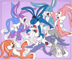 2006 anthro babs_bunny dam female fur furry male mammal rabbit straight tagme tiny_toon_adventures uncensored yuri