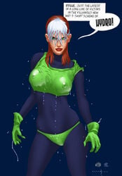 1girls anna_marie catthouse_studios color colored female female_only marvel marvel_comics oni_(artist) roadkill_(catthouse_studios) rogue_(x-men) solo straight_hair x-men