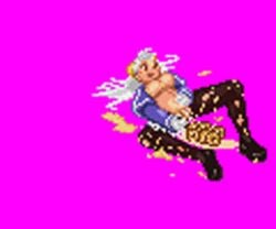 1girls animated belly_rub birth birthing body_invasion breasts capcom clothing egg_laying eggs female ingrid_(capcom) larva mo2 open_mouth penetration pixel_art pregnant stockings tagme torn_clothes torn_pantyhose unbirth unbirthing vaginal_penetration vore white_hair