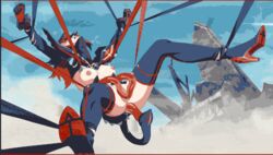 animated high_heels kill_la_kill matoi_ryuuko monster_rape senketsu tagme zone