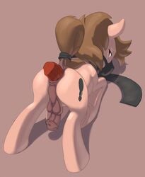 2017 anal anal_sex animal_genitalia animal_penis anus ass ass_up backsack balls bondage bouncing_penis bound clothed_sex cutie_mark earth_pony equine equine_penis erection feral friendship_is_magic from_behind_position hasbro horse horsecock male mammal my_little_pony original original_character penetration penis pony raised_tail renabu scarf sex silky_bristles solo tail_bondage yaoi