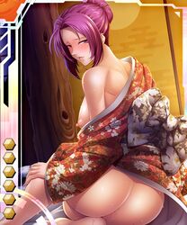 female kagami_hirotaka kimono koukawa_oboro taimanin_asagi_battle_arena