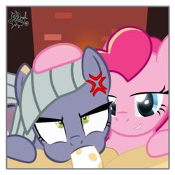 blowjob equine fellatio_from_feral female friendship_is_magic horse human_on_feral limestone_pie_(mlp) male_on_feral mammal multicolored_hair my_little_pony oral penis pinkie_pie_(mlp) ribiruby zoophilia