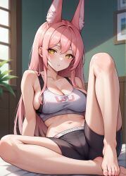 ai_generated big_breasts feet goddess_of_victory:_nikke kawaii_waifus leona_(nikke) pink_hair preview