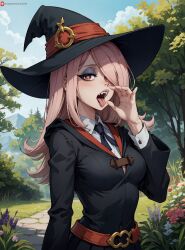 ai_generated female little_witch_academia looking_at_viewer makimass_ai sucy_manbavaran